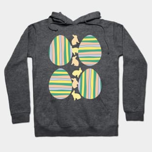 Striped Easter Eggs Hoodie